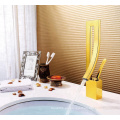 YLB0129 Gold Tap Bass Bathuse Bathing Basin Mezclador de lavabo del lavado del lavabo del lavabo